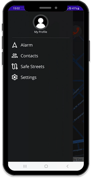 Night Knight menu view